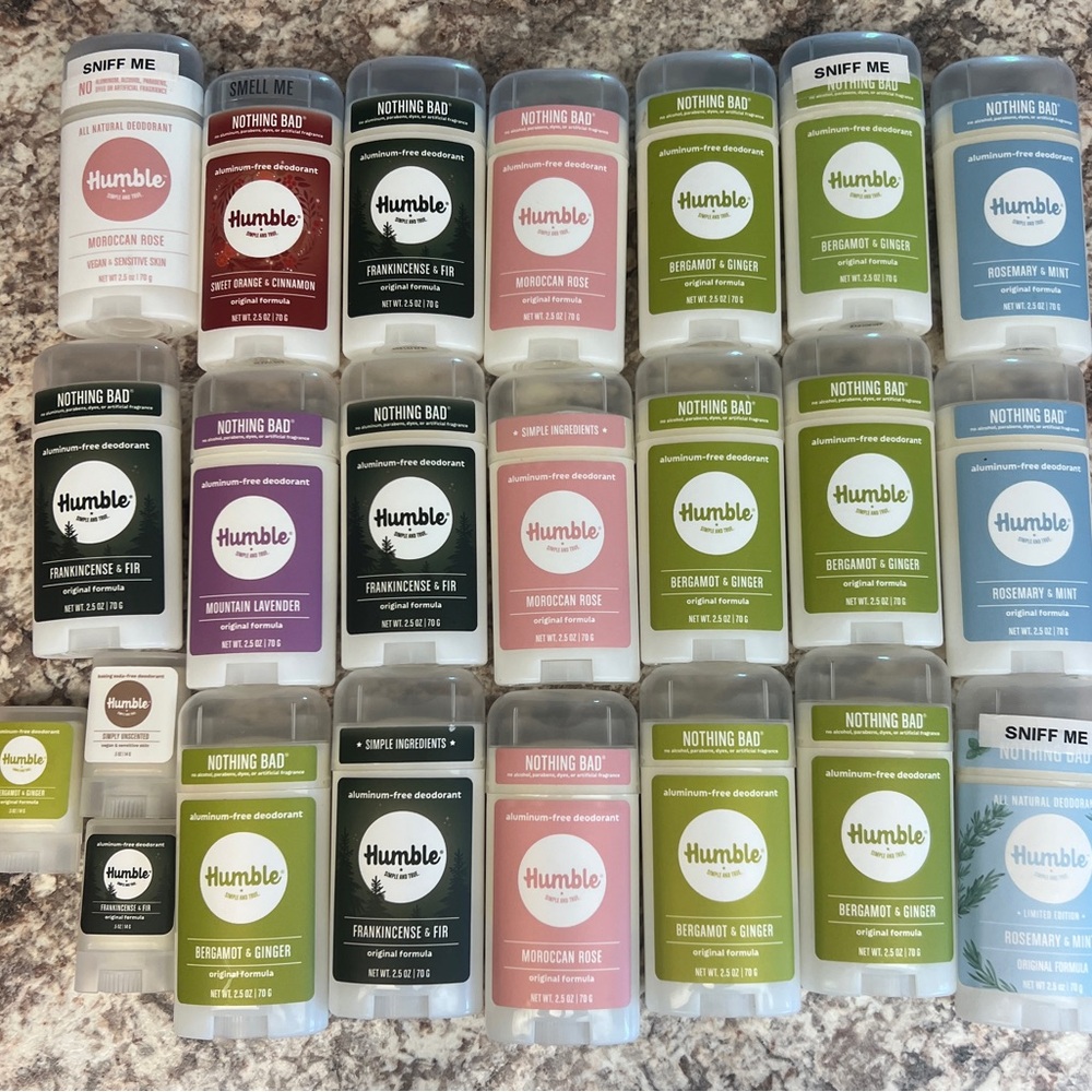 Natural Deodorant - Variety Pack